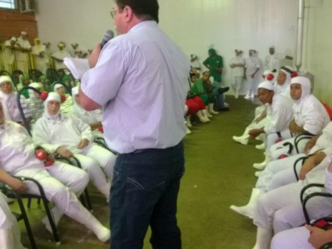 ASSEMBLÉIA  GT FOODS - EXTINÇÃO TRABALHO AOS SÁBADOS
