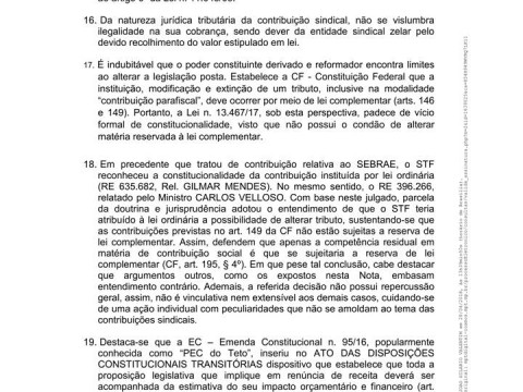Publicação Nota Técnica n. 1º, 27 de abril de 2018